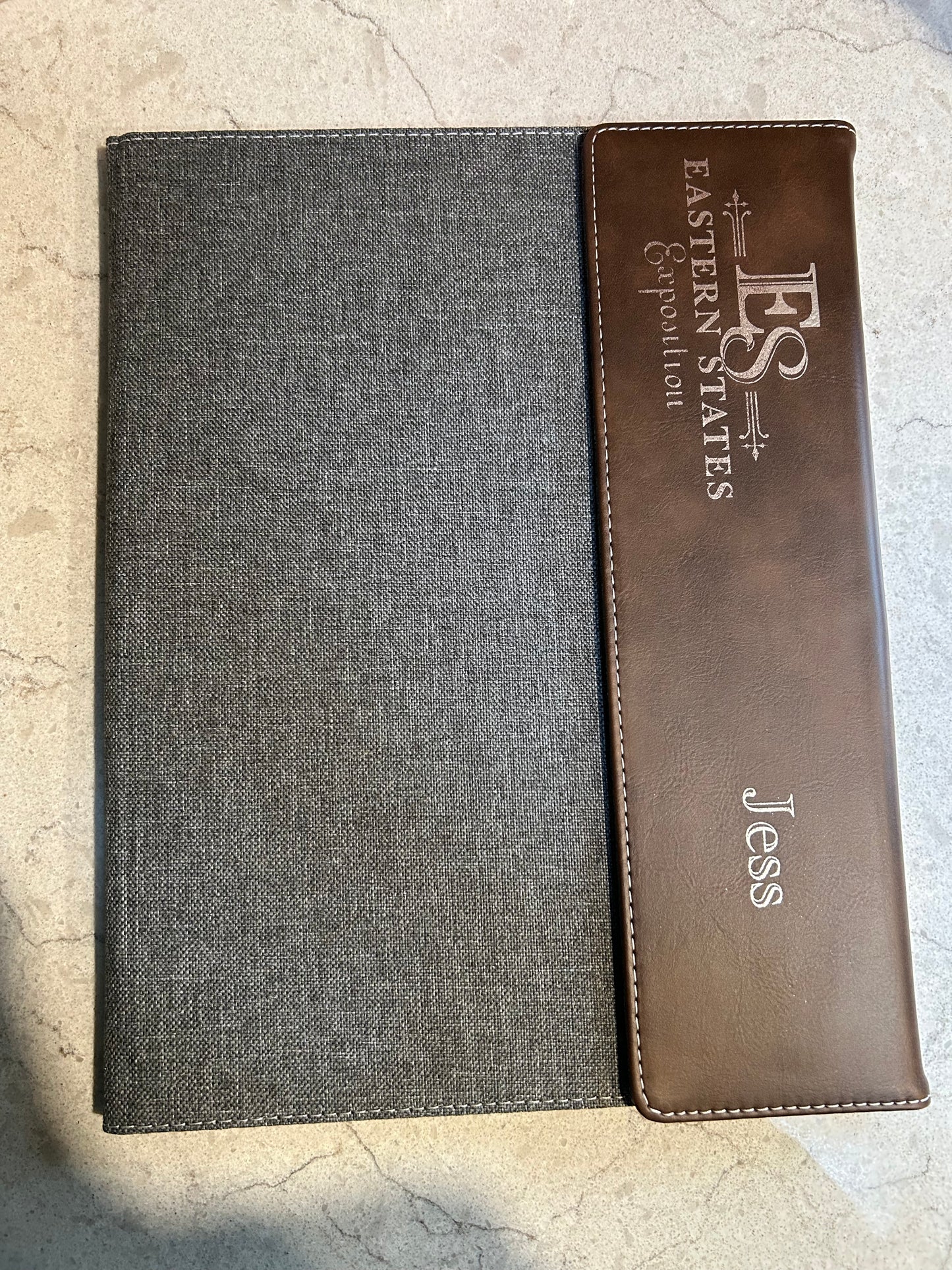 Leatherette Flap Portfolio