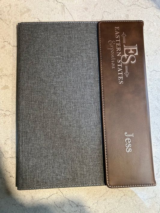 Leatherette Flap Portfolio